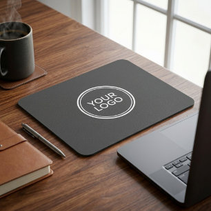 Custom Logo Mouse Pad   Modern Minimalist Business