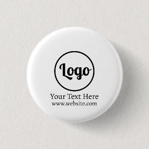 Custom logo Mug 3 Cm Round Badge