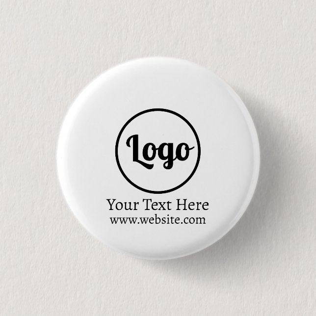 Custom logo Mug 3 Cm Round Badge (Front)