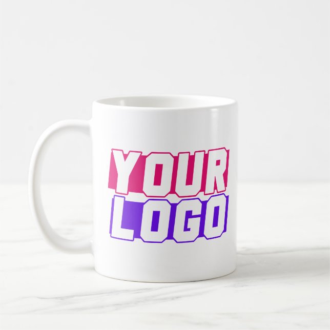 Custom Logo Mug Personalised Company Logo (Left)