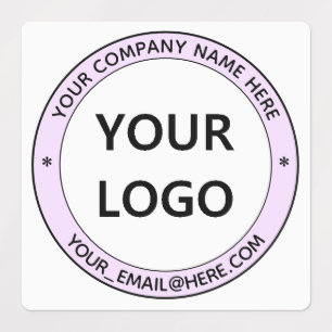 Custom Logo Name E-mail Business Labels Template