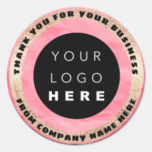 Custom Logo Name Seal Gold Candy Logo Cake Sweet