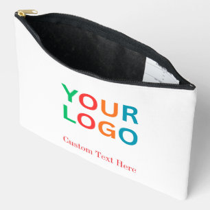 Custom Logo & Name Stylish Accessory Pouch Bag
