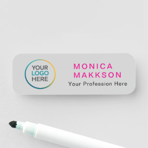 Custom Logo Name Tag