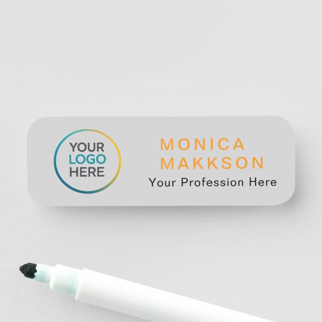 Custom  Logo Name Tag (In Situ)