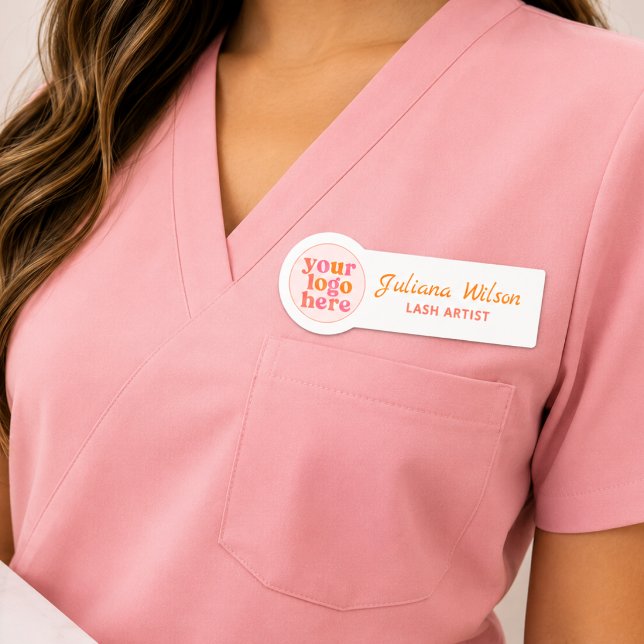 custom logo name tag badge (Creator Uploaded)