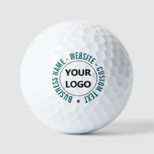 Custom Logo Name Text Promotional Golf Balls Gift