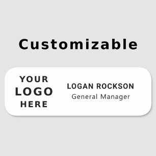 Custom Logo Name Title Tag
