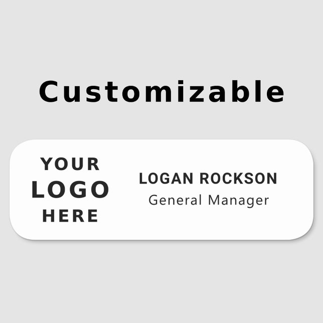 Custom Logo Name Title Tag (Creator Uploaded)