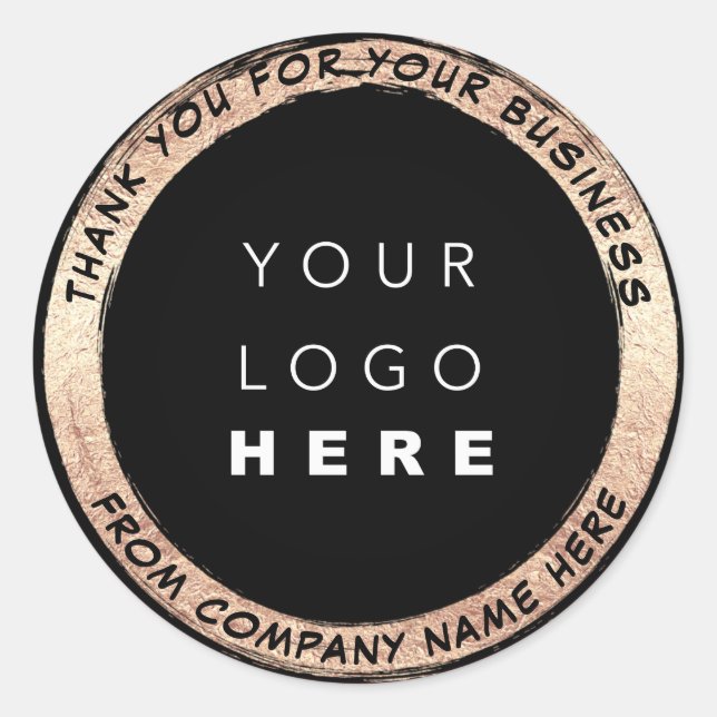  Custom Logo Name Web Seal Gold Online Shop  (Front)
