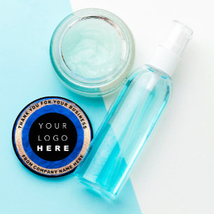  Custom Logo Name Web Seal Gold Royal Blue