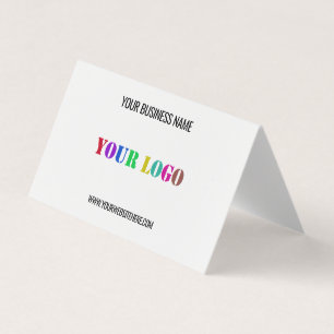 Custom Logo Name Website Promotional Business Card