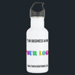 Custom Logo Name Website Promotional Personalised 532 Ml Water Bottle<br><div class="desc">Custom Logo Name Website Promotional Personalised Company Office Promotion Business or Personal Customisable Colours and Text Modern Gift - Add Your Logo - Image - Photo / Name - Company / Website or E-mail or Phone - Contact Information / Address - Resize and Move or Remove / Add Elements -...</div>