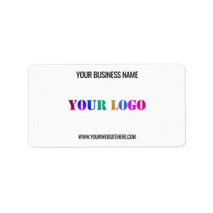 Custom Logo Name Website Promotional Personalised  Label