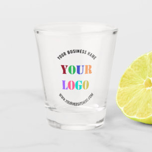 Custom Logo Name Website Promotional Shot Glass