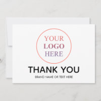 Custom Logo – No Minimum Order Thank You