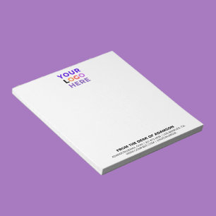 Custom Logo No Minimum Personalised Office Notepad