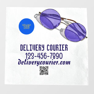 Custom Logo Note on a Napkin