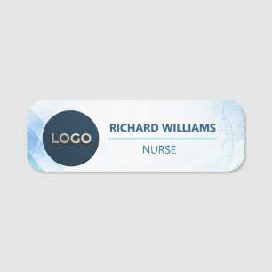Custom Logo Nurse Magnetic Or Safety Pin Name T Tag
