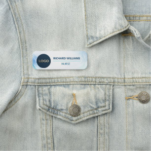 Custom Logo Nurse Magnetic Or Safety Pin Name T Tag
