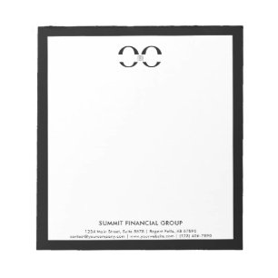Custom Logo Office Branding Memo notepad