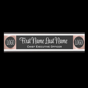 Custom Logo Office Door Signs Name Plates