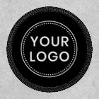 Custom logo or graphic round black