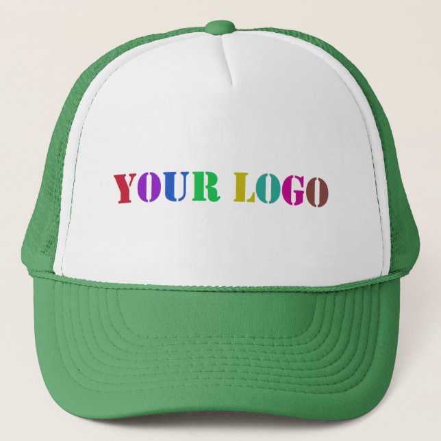 Custom Logo or Text Promotional Trucker Hat (Front)