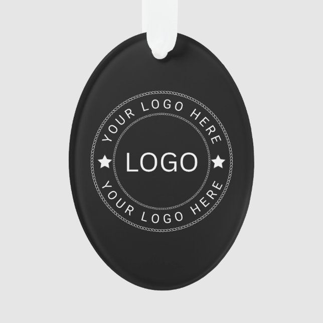 Custom Logo Ornament (Front)