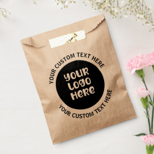 Custom Logo Paper Bags for Business Packaging