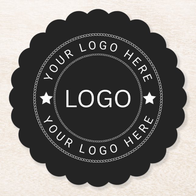 Custom Logo Paper Coaster (Front)