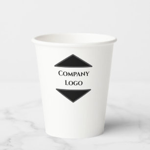 Custom Logo Paper Cups – 8 oz & 12 oz Options 