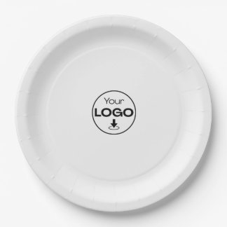 Custom Logo Paper Plates | Personalised Business