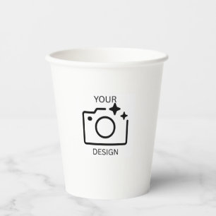 Custom Logo Party Wedding Birthday Bridal Shower  Paper Cups