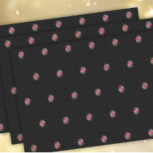 Custom Logo Pattern Black Promotional 