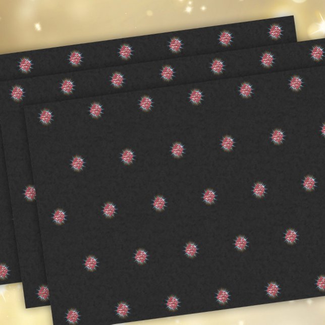 Custom Logo Pattern Black Promotional  Tissue Paper (Creator Uploaded)