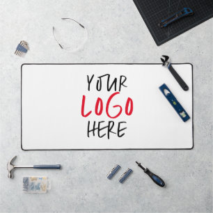 Custom Logo Personalised Business Branding Desk Mat