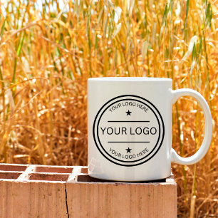 Custom Logo Personalized Pottery Company your gift Coffee Mug