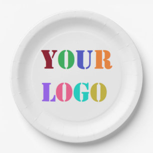 Custom Logo Photo Paper Plates Promotional Company