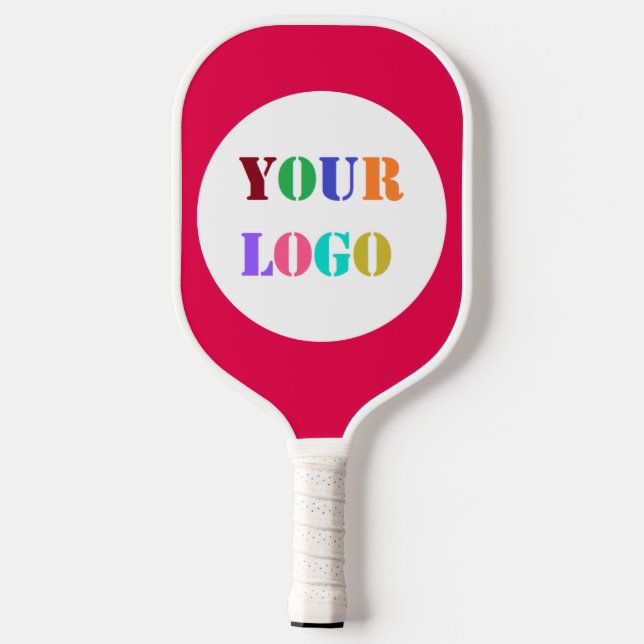 Custom Logo Photo Pickleball Paddle Choose Colours (Back)