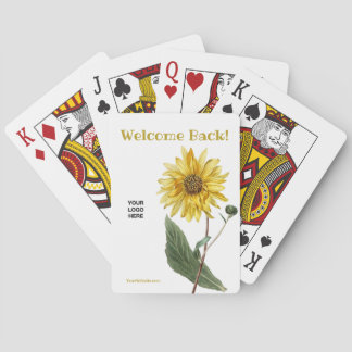 Custom Logo Playing Cards for Back to Work Parties