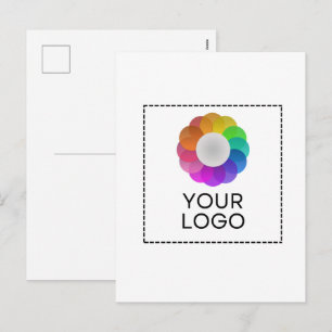 Custom Logo Postcard, Low minimum quantity Holiday Postcard