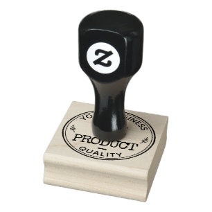 Custom logo product label business rubber stamp