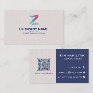 Custom Logo Professional Business Card Corporate