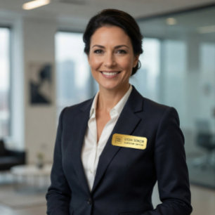 Custom Logo Professional Name Tag