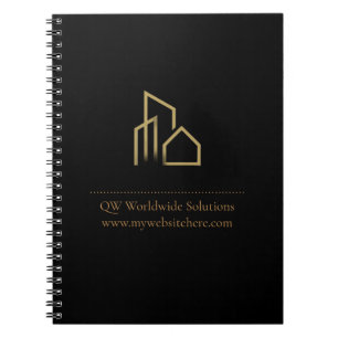 Custom Logo Promo No Minimum notebook
