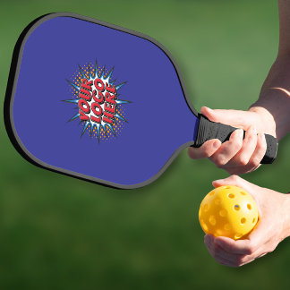 Custom Logo Promotional Blue Pickleball Paddle