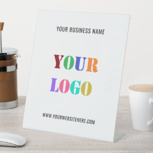 Custom Logo Promotional Business Pedestal Sign