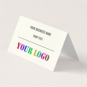 Custom Logo Promotional Business Personalised  Card