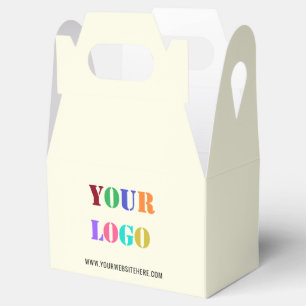 Custom Logo Promotional Business Personalised - Favour Box